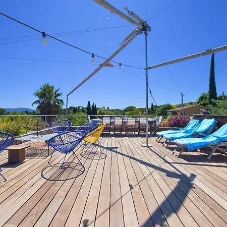 Les Arbousiers - Luxury With 25m Pool & Sea-view Rooftop Willa