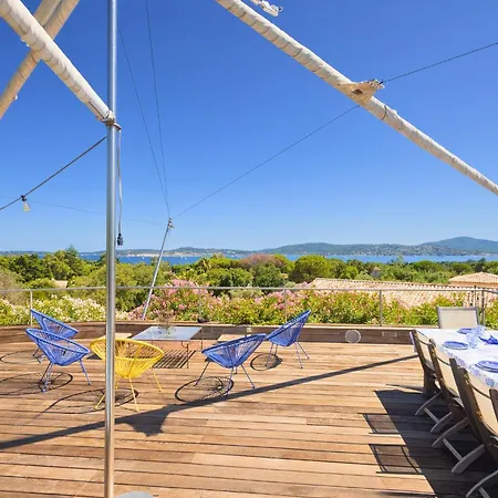 Les Arbousiers - Luxury With 25m Pool & Sea-view Rooftop